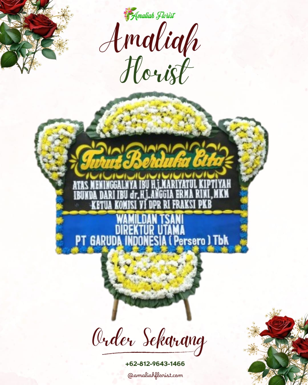 Papan Bunga Duka Tasikmalaya